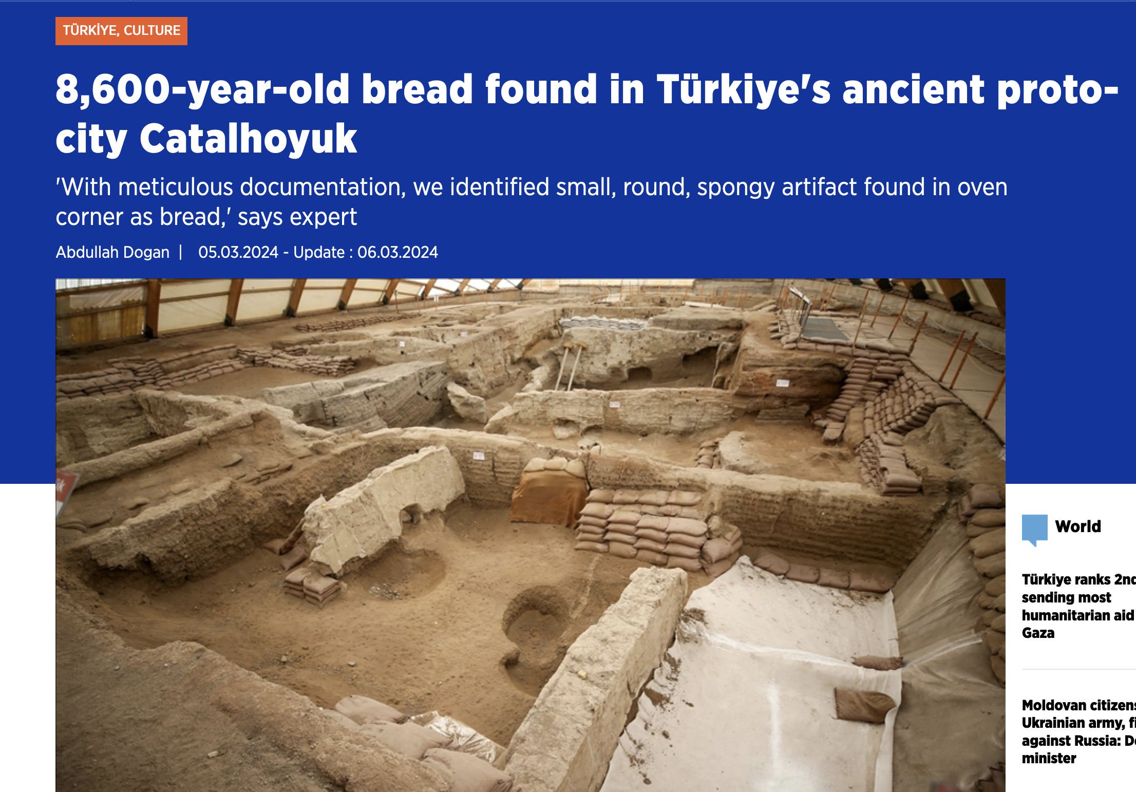 The Oldest Bread in the World